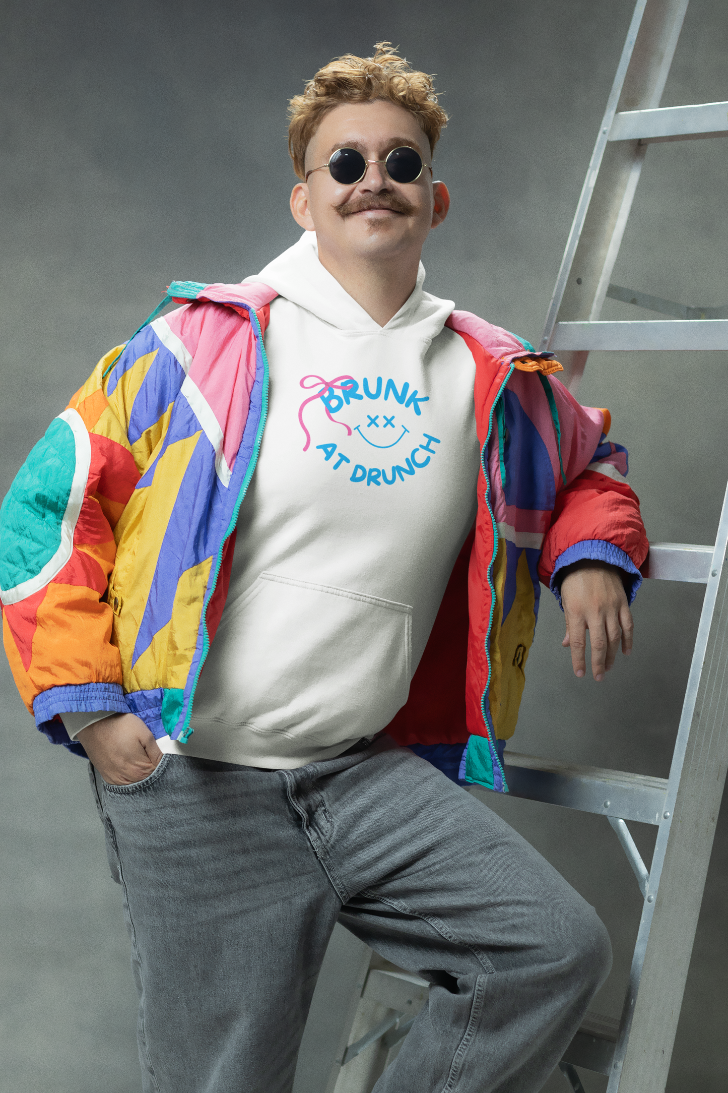 Brunk at Drunch Smiley Hoodie
