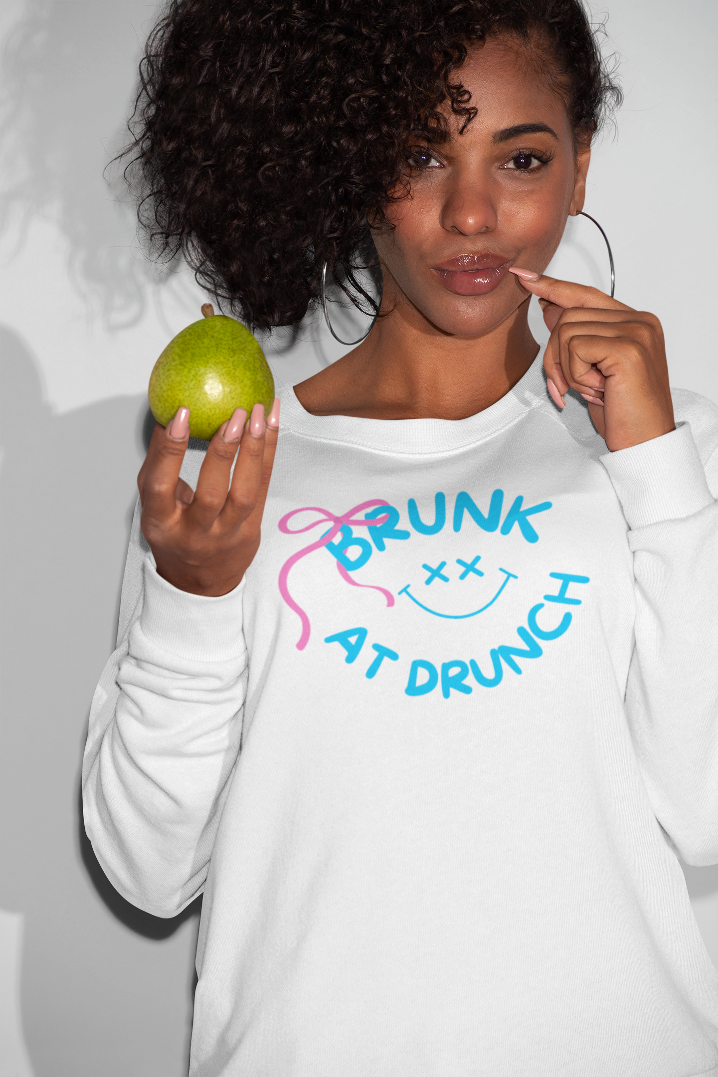 Brunk at Drunch Smiley Sweatshirt