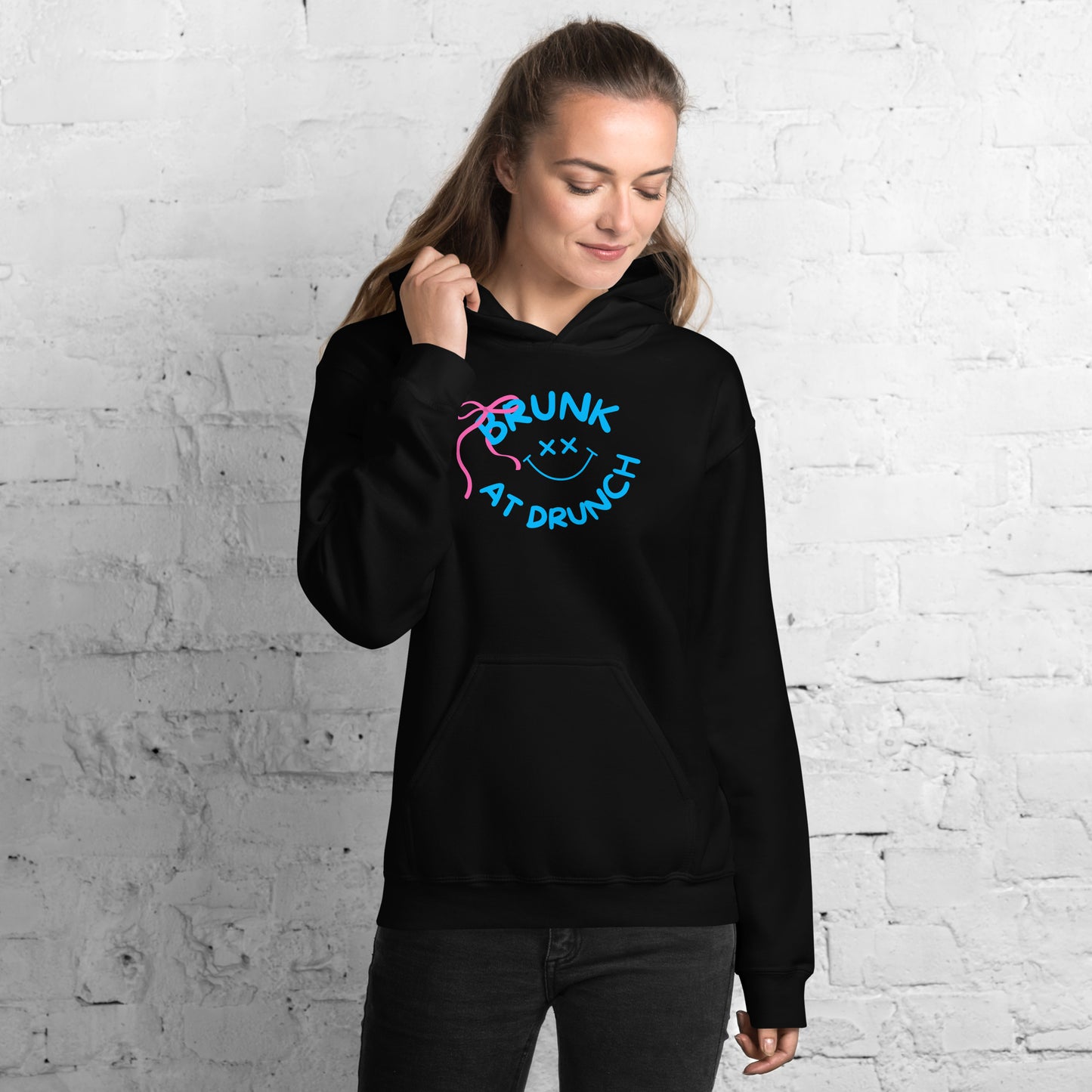 Brunk at Drunch Smiley Hoodie