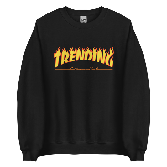 Trending Flames Sweatshirt