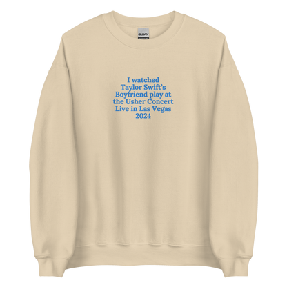 Usher Concert Embroidered Sweatshirt