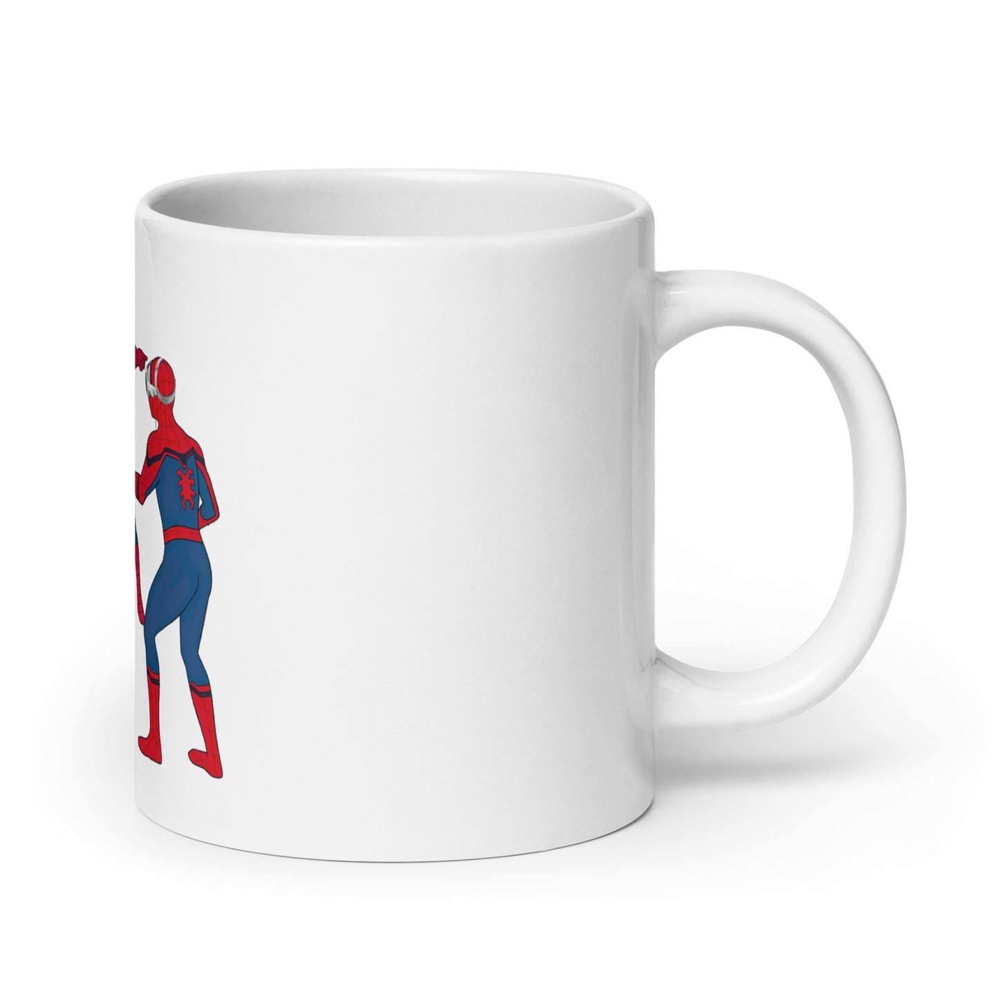 Spider Vision White Mug